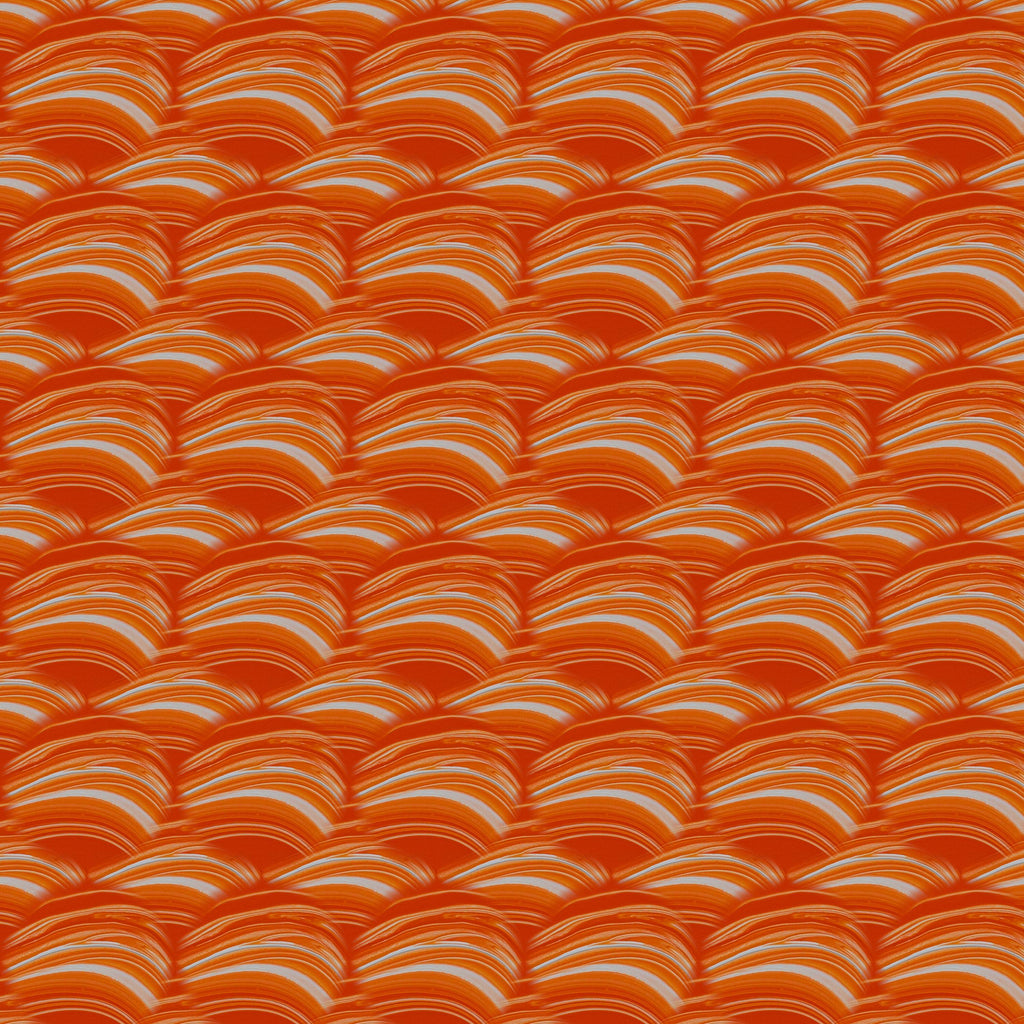 Amber Arches, peel and stick wallpaper, glossy arched waves ripple across the surface, creating a bold, retro rhythm