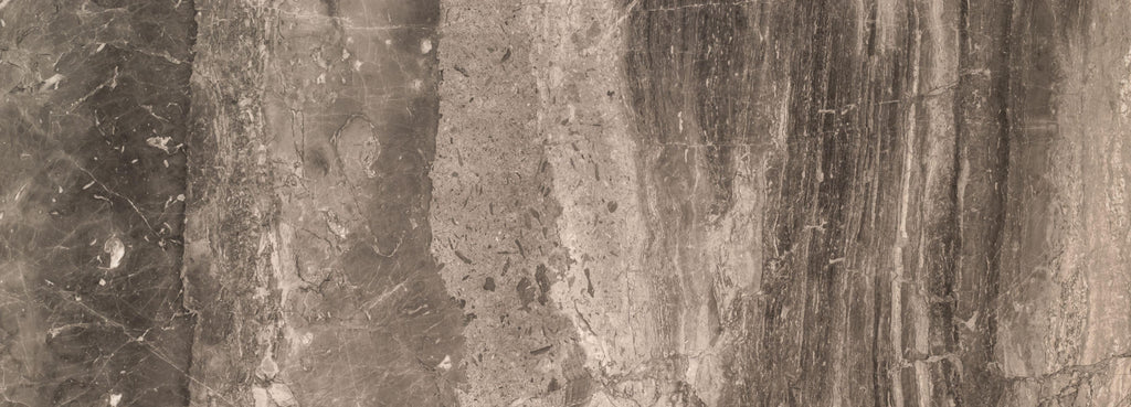 Smoked Marble wallpaper with charcoal and bronze veining