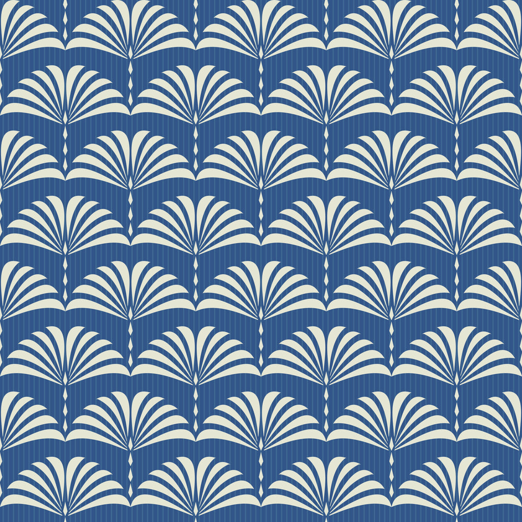 Deco Palms, peel and stick wallpaper