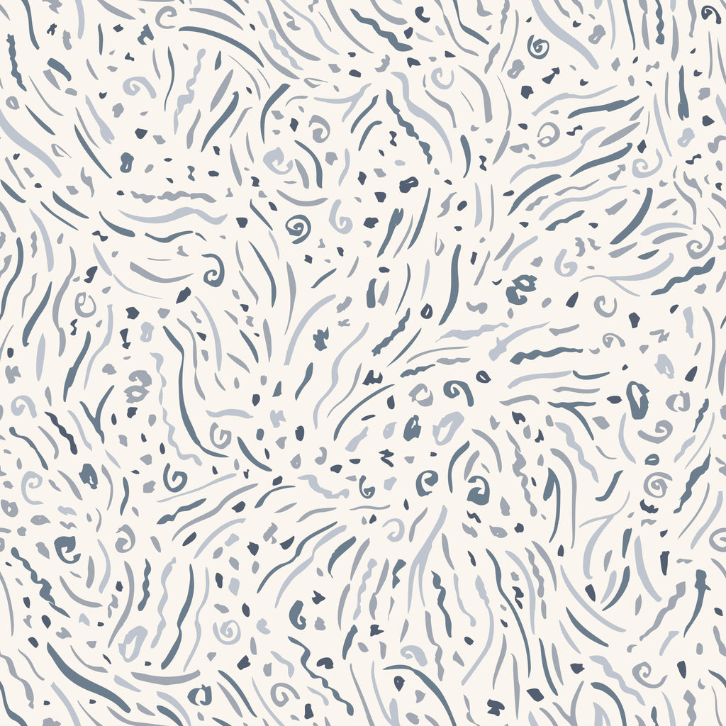 Whispered Marble, peel and stick wallpaper, abstract swirl wallpaper inspired by wind, water, and stone patterns