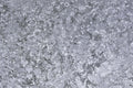Silver Frost wallpaper with crystalline silver texture