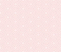 Blush Hexagons