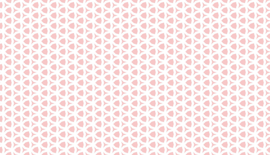 Coral Ditsy, peel and stick wallpaper