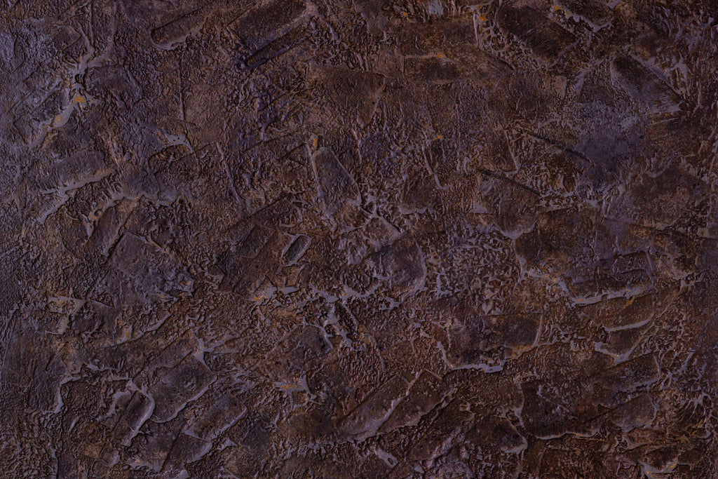 Oxblood Leather wallpaper in deep burgundy crackled leather