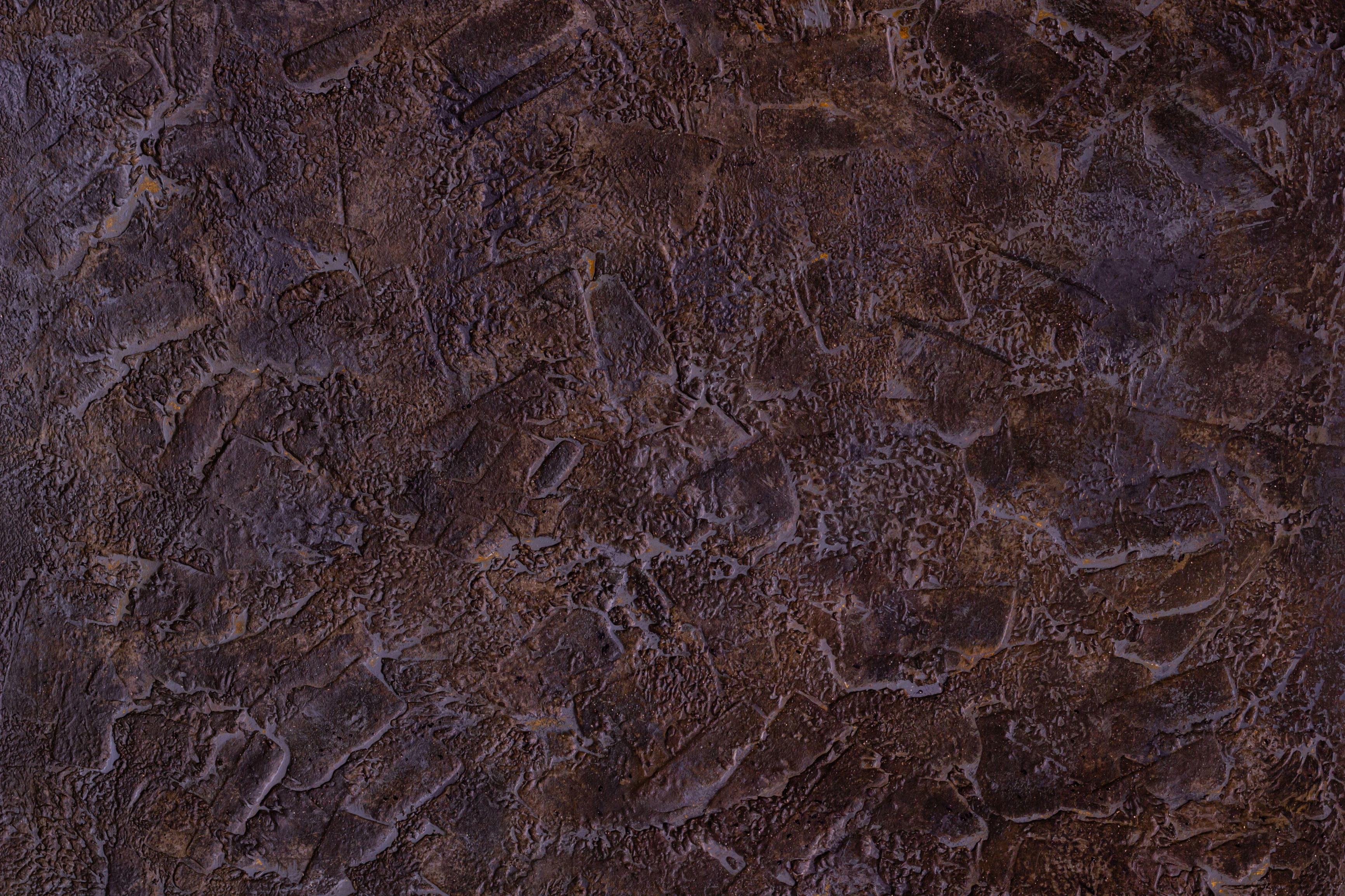 Oxblood Leather wallpaper in deep burgundy crackled leather