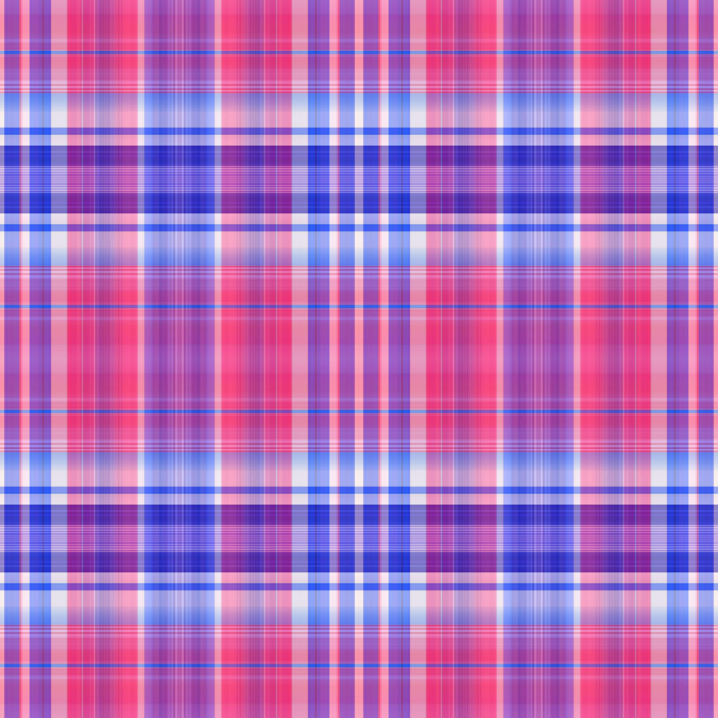 Blush Tartan, peel and stick wallpaper, plaid wallpaper featuring soft blush pink, violet, and cool blue tones