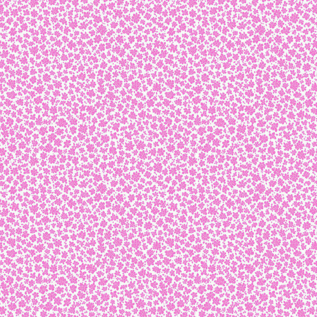Petal Confetti, peel and stick wallpaper, tiny blooming flowers scatter across the surface like confetti