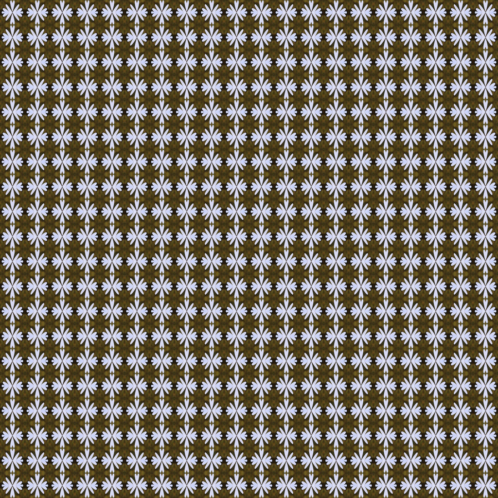Meadow Repeat, peel and stick wallpaper, small daisy-like blossoms form a tidy repeating pattern across a warm textured