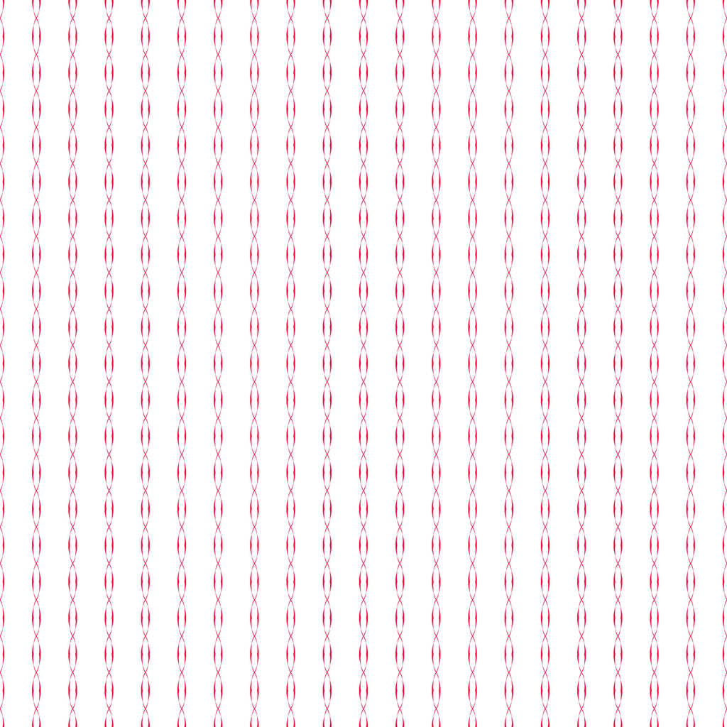 Crimson Threads, peel and stick wallpaper, delicate vertical waves create a rhythmic, airy pattern that feels light yet