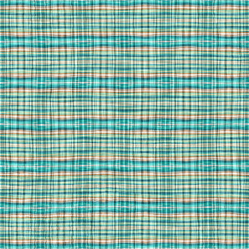 Coastal Weave, peel and stick wallpaper, textured plaid wallpaper featuring layered turquoise, soft beige, and gentle aqua