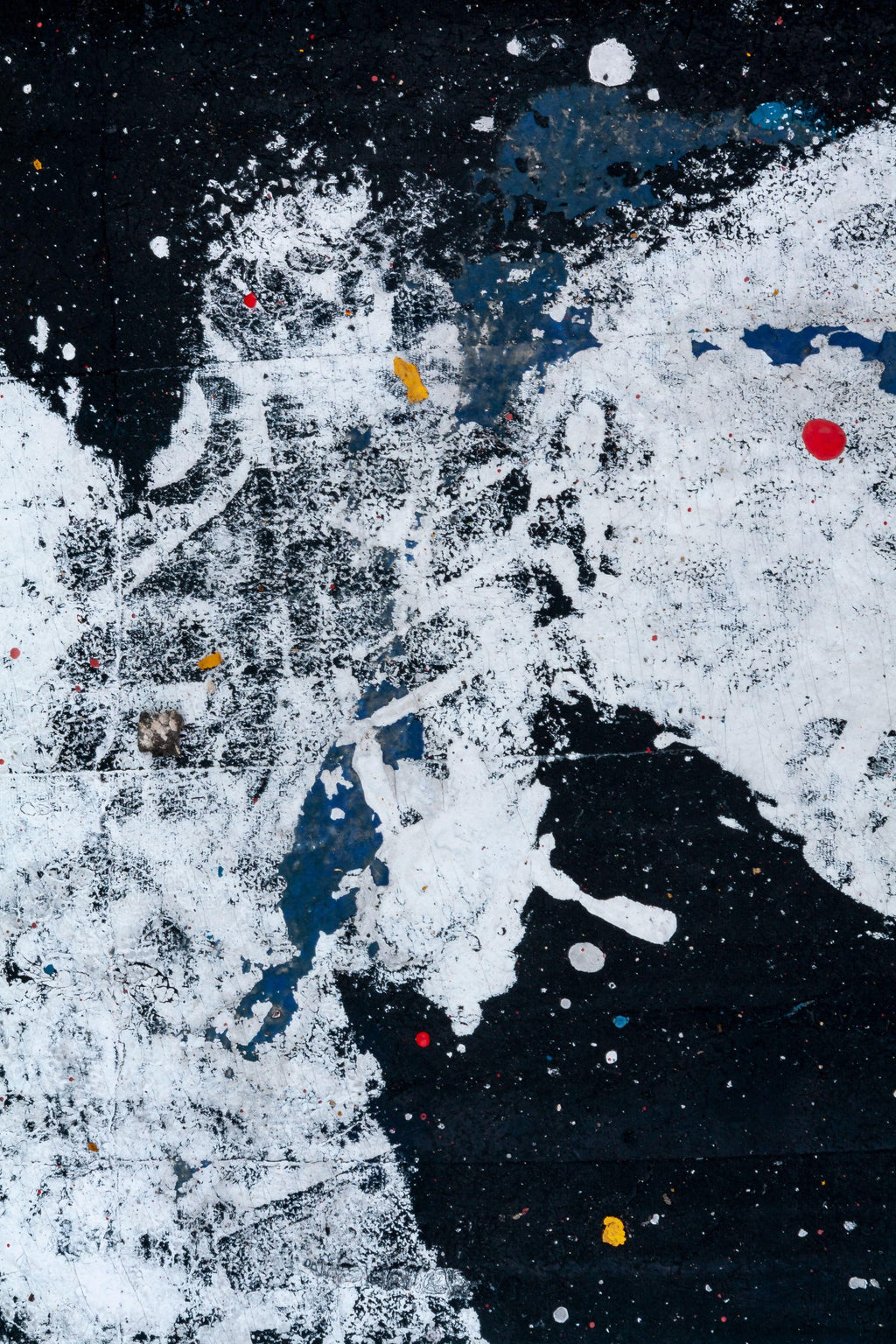 Cosmic Splatter, peel and stick wallpaper