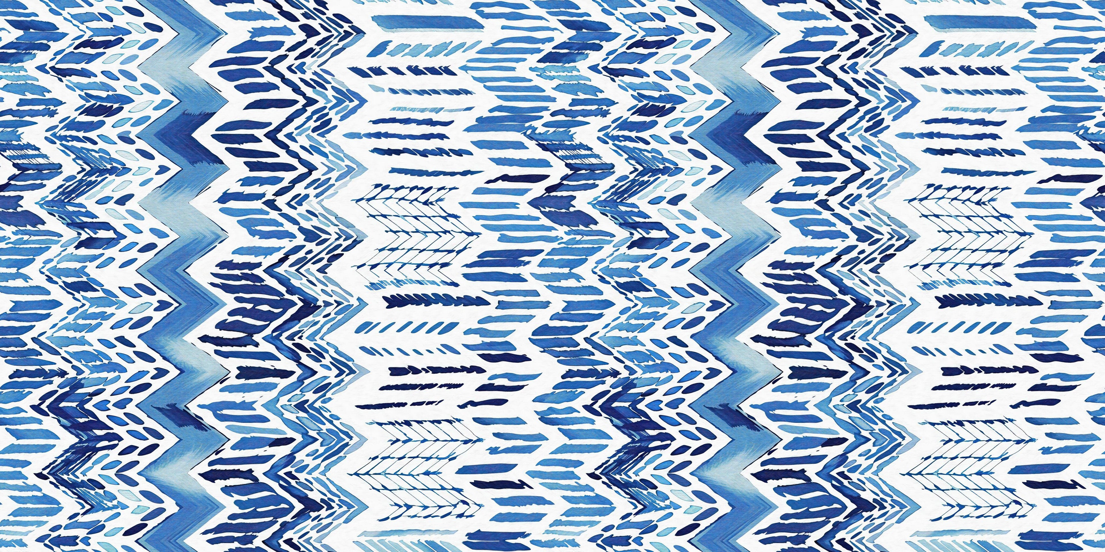 Indigo Chevron