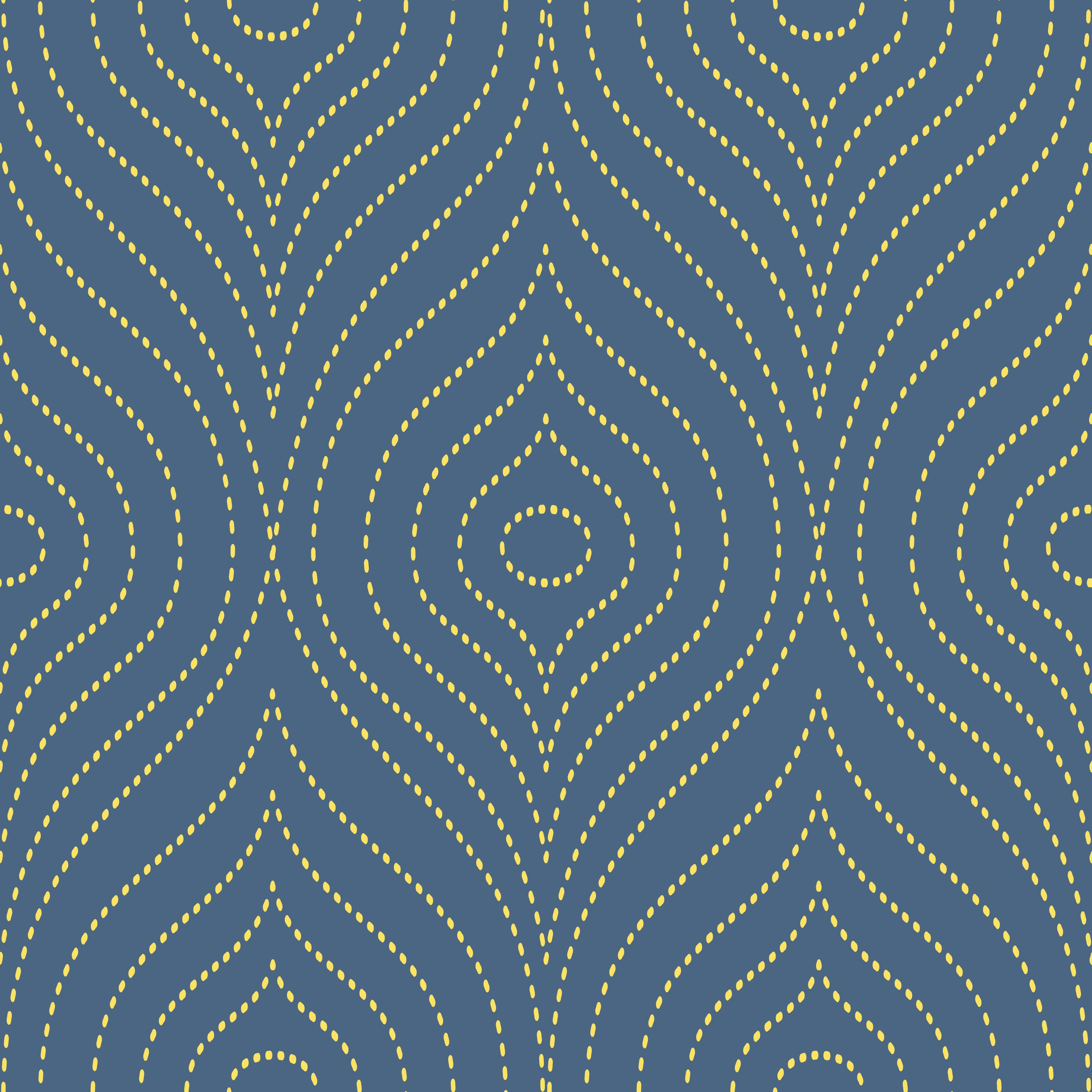 Indigo Contours