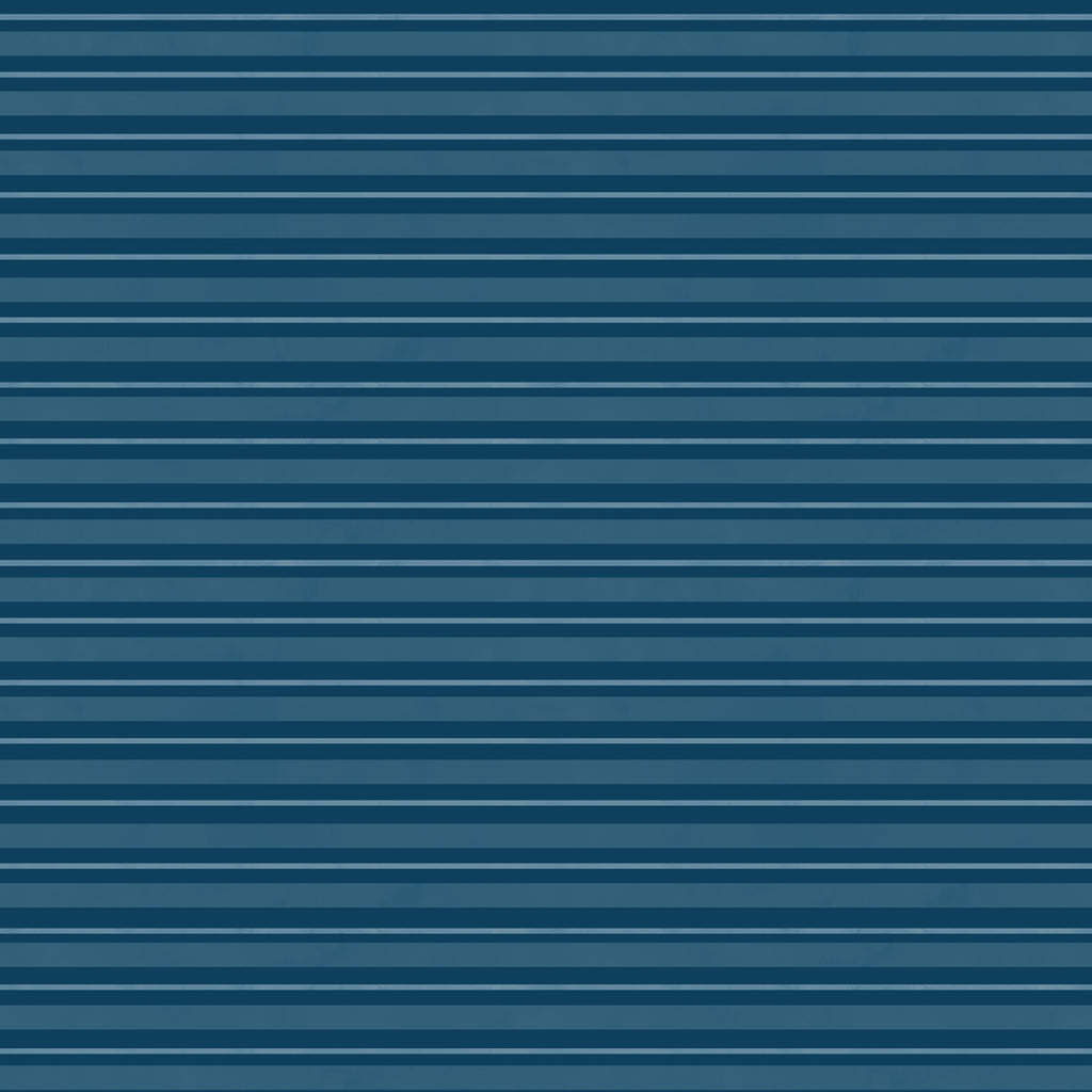 Deep Sea Stripes, peel and stick wallpaper