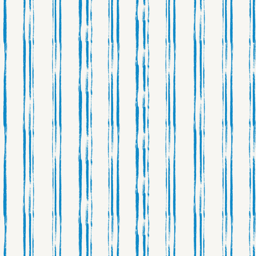 Coastal Strokes, peel and stick wallpaper, hand-painted vertical lines bring an effortless coastal charm to your walls