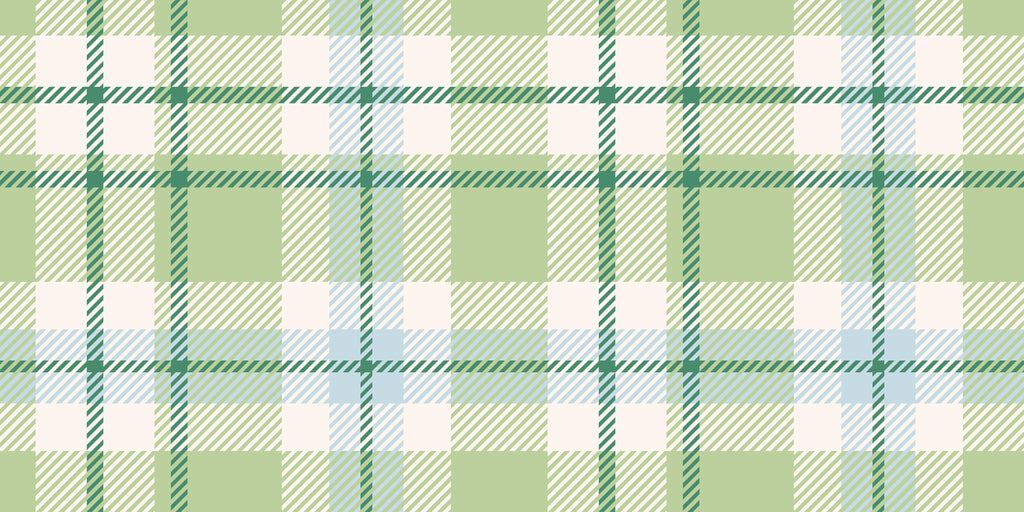 Soft Tartan, peel and stick wallpaper