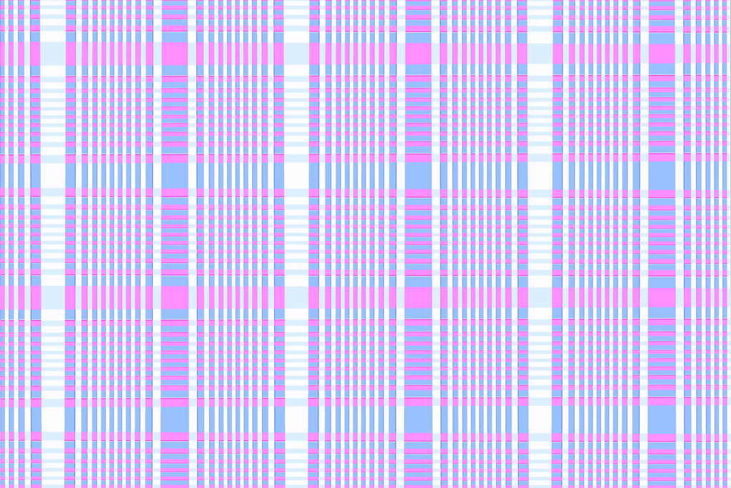 Pastel Plaid, peel and stick wallpaper, a cheerful plaid wallpaper featuring soft blue, lavender, and pink tones arranged