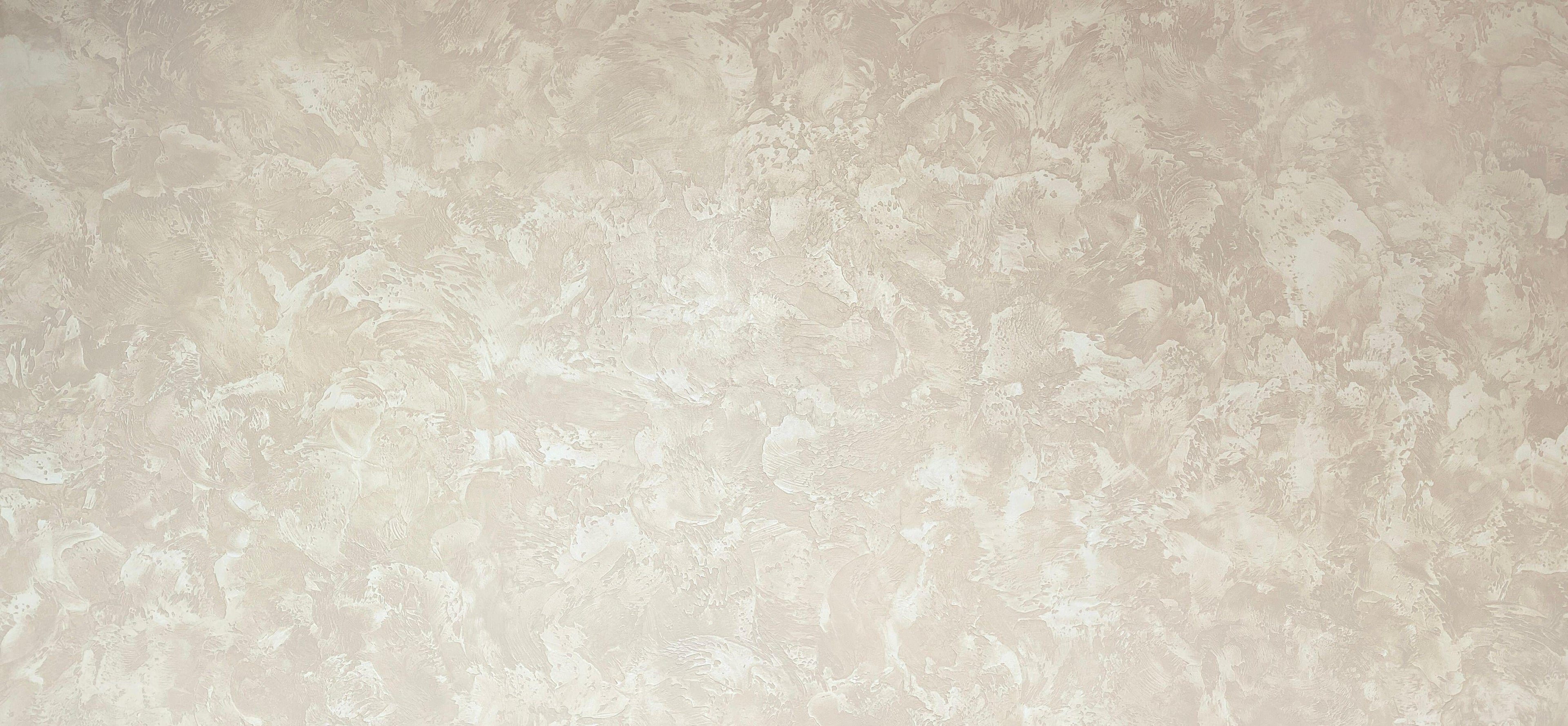 Sand Plaster wallpaper in warm sand and cream