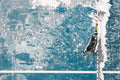 Teal Patina wallpaper with weathered teal paint