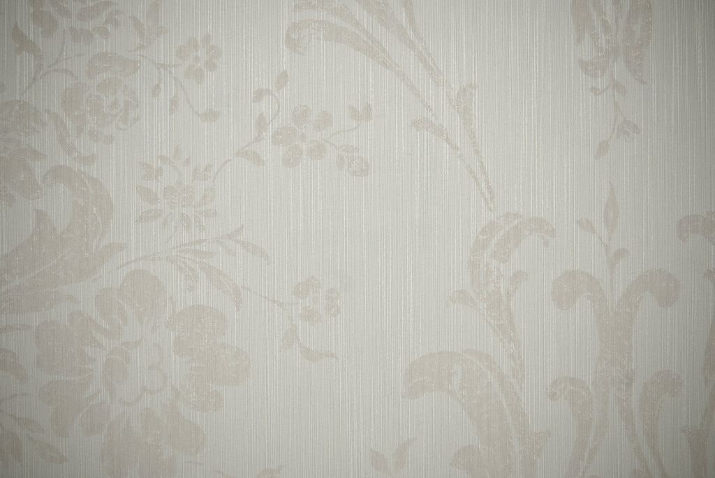 Sage Damask wallpaper in tonal sage green