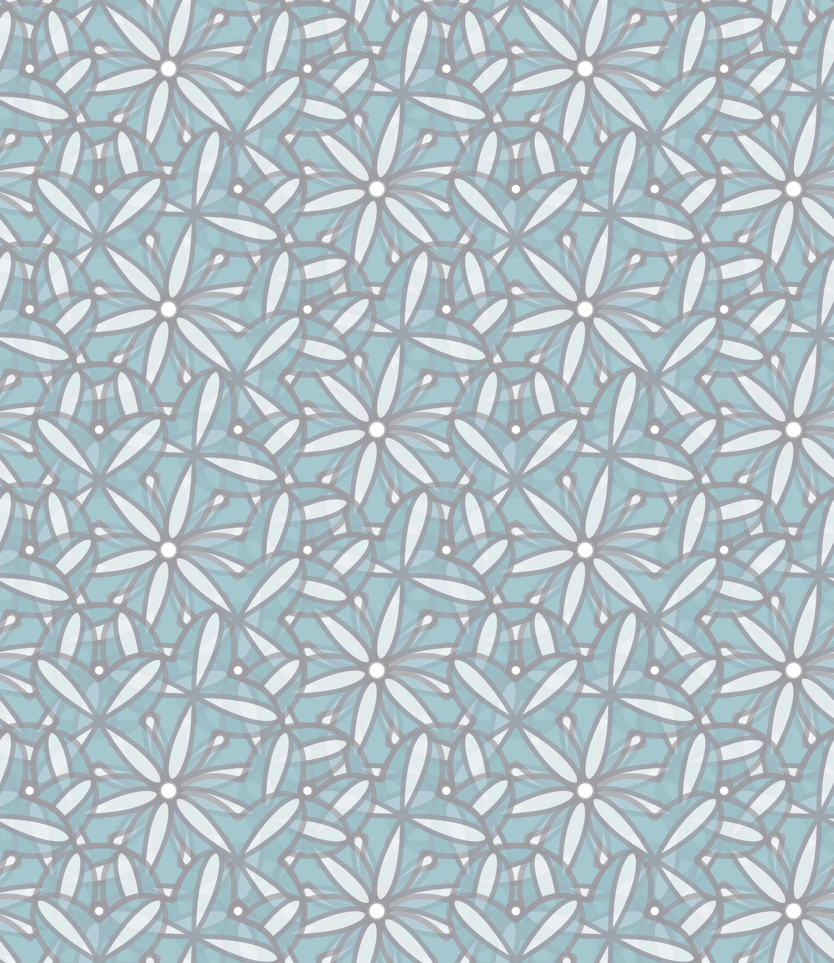 Aqua Blossom