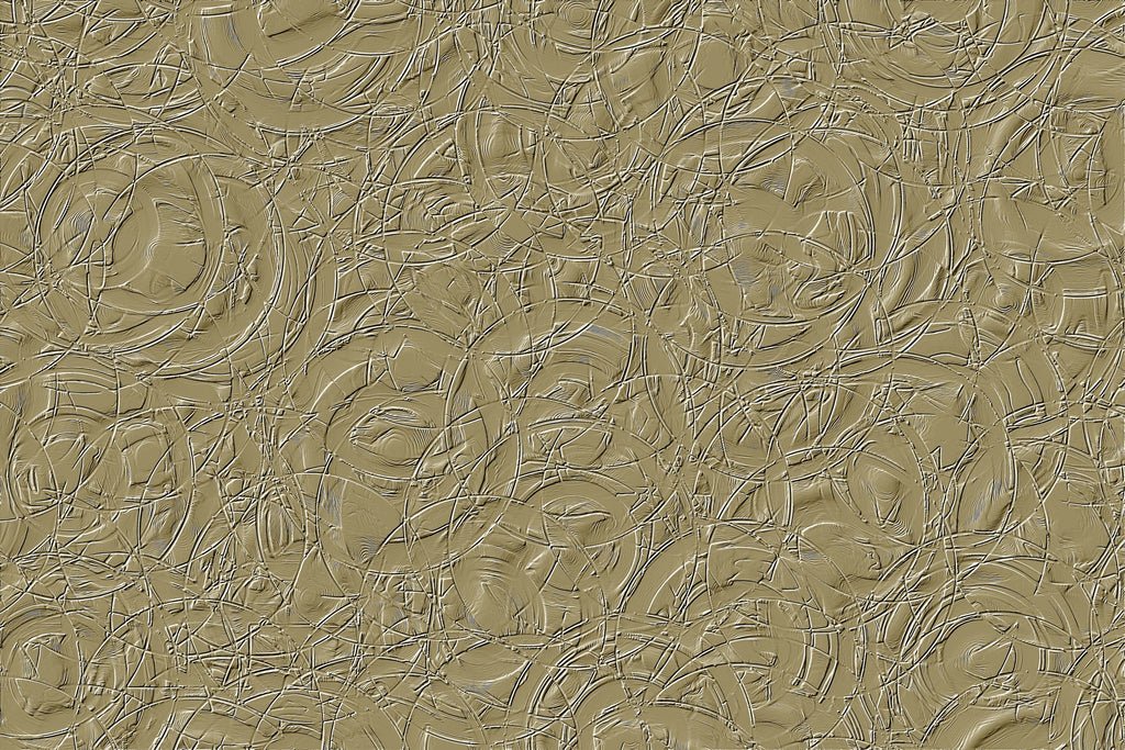 Olive Emboss wallpaper with swirling olive texture
