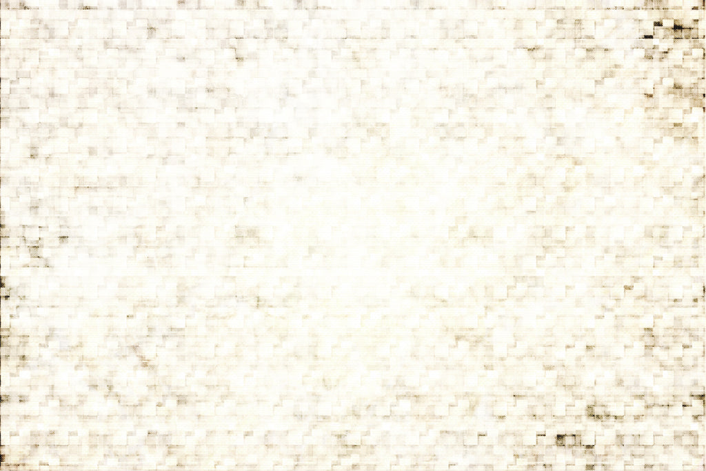Ivory Pixels, peel and stick wallpaper, a soft digital mosaic texture with subtle tonal variations that create depth