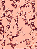 Coral Lava wallpaper with red veining on coral