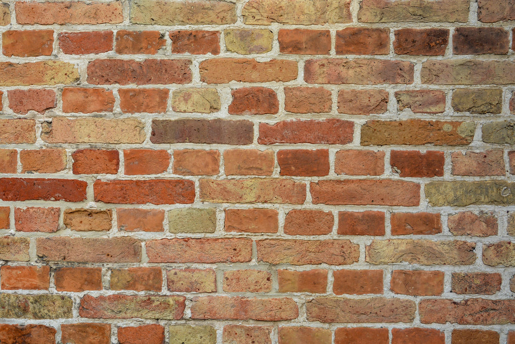 Red Brick wallpaper with exposed red brick wall