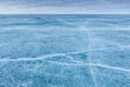 Frozen Lake wallpaper mural of pale blue ice