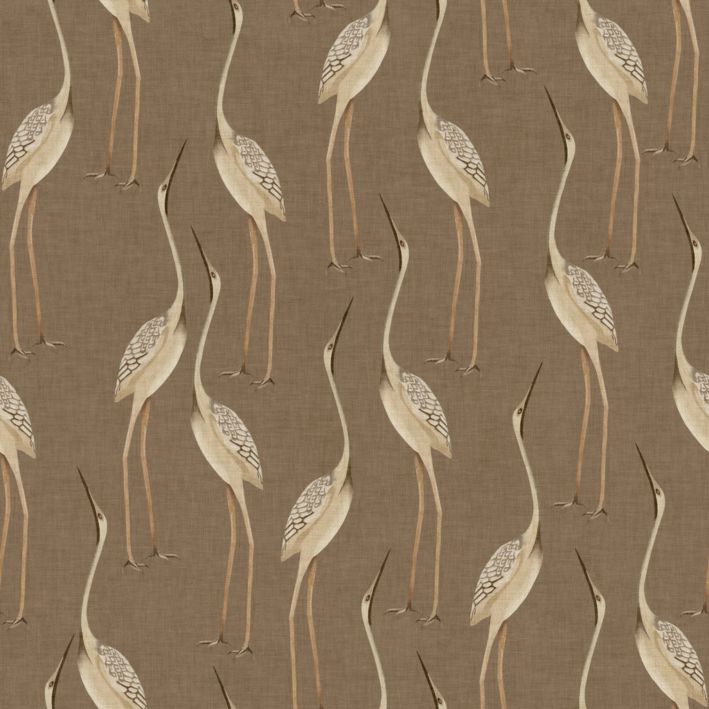 Graceful Heron by Sarah Thorpe — Hazelnut Brown
