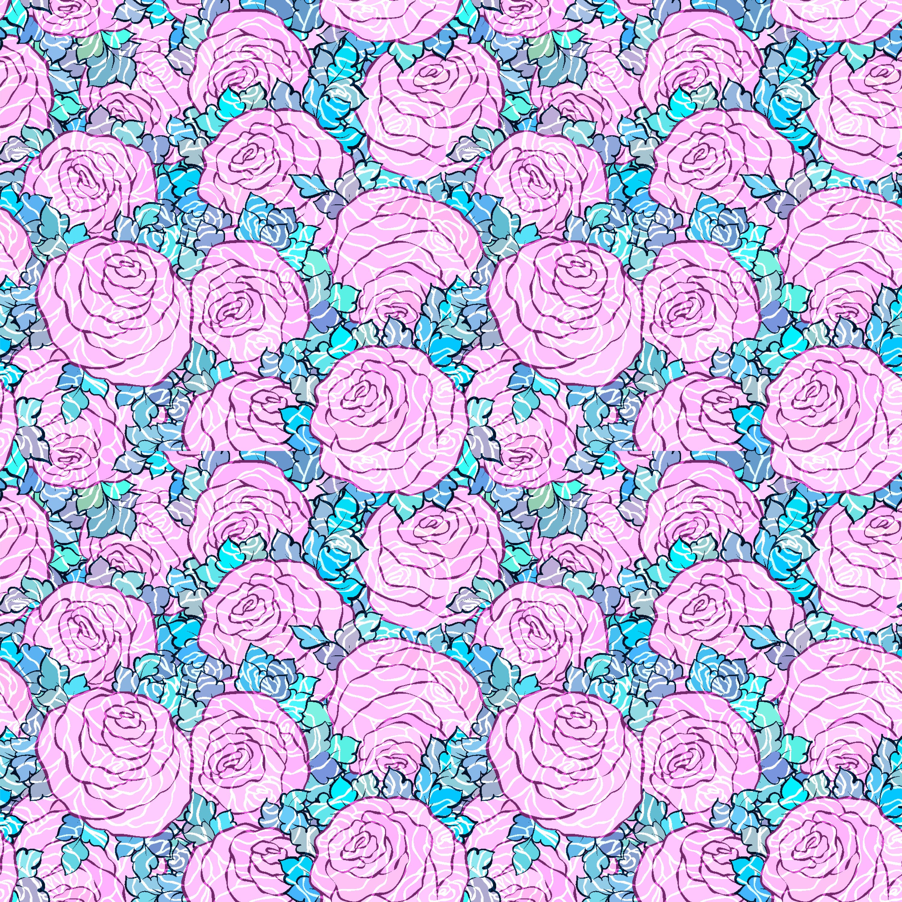 Violet Roses