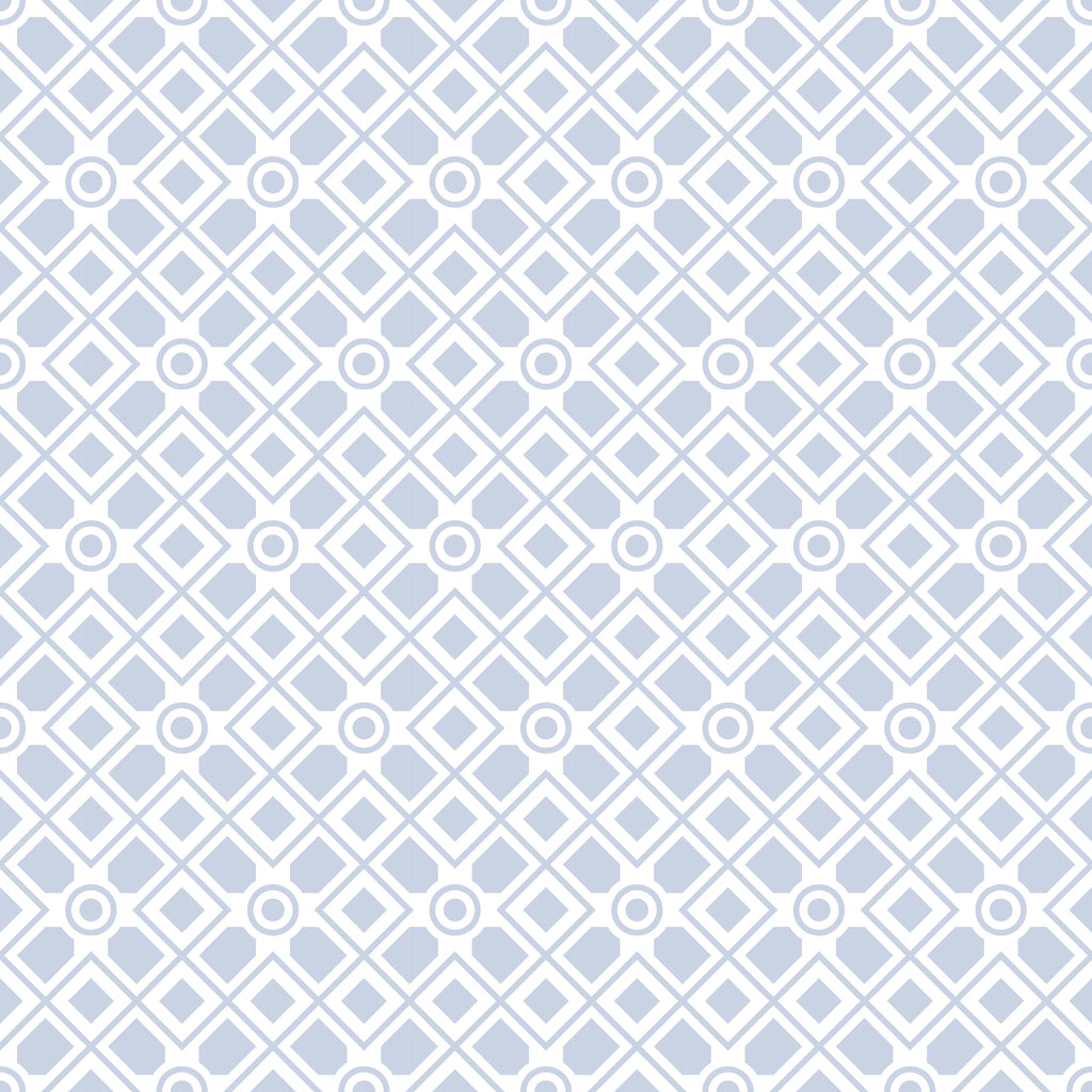 Mosaic Grid, peel and stick wallpaper, repeating geometric shapes form a balanced mosaic pattern that adds structure