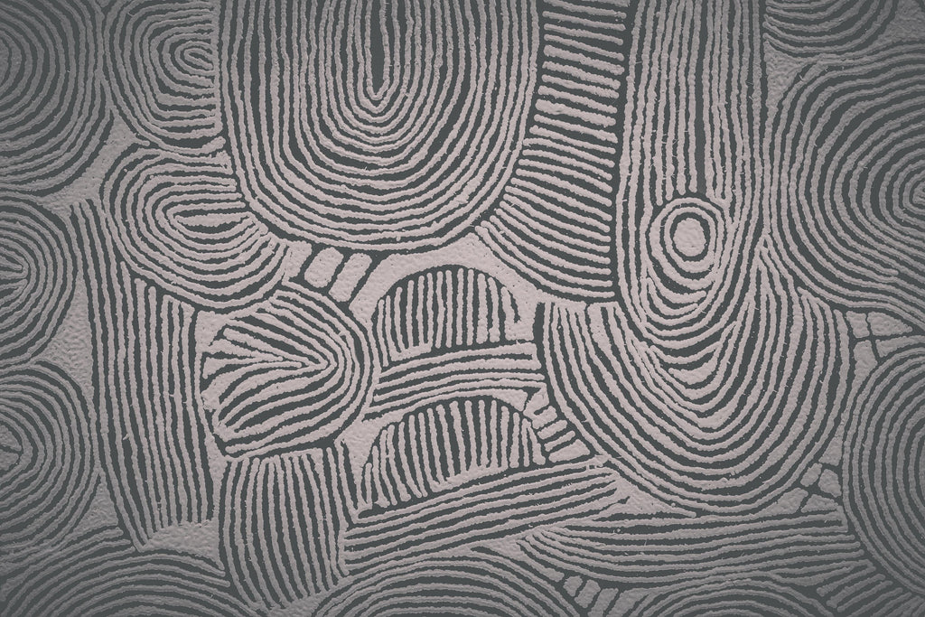 Silver Dreaming, peel and stick wallpaper