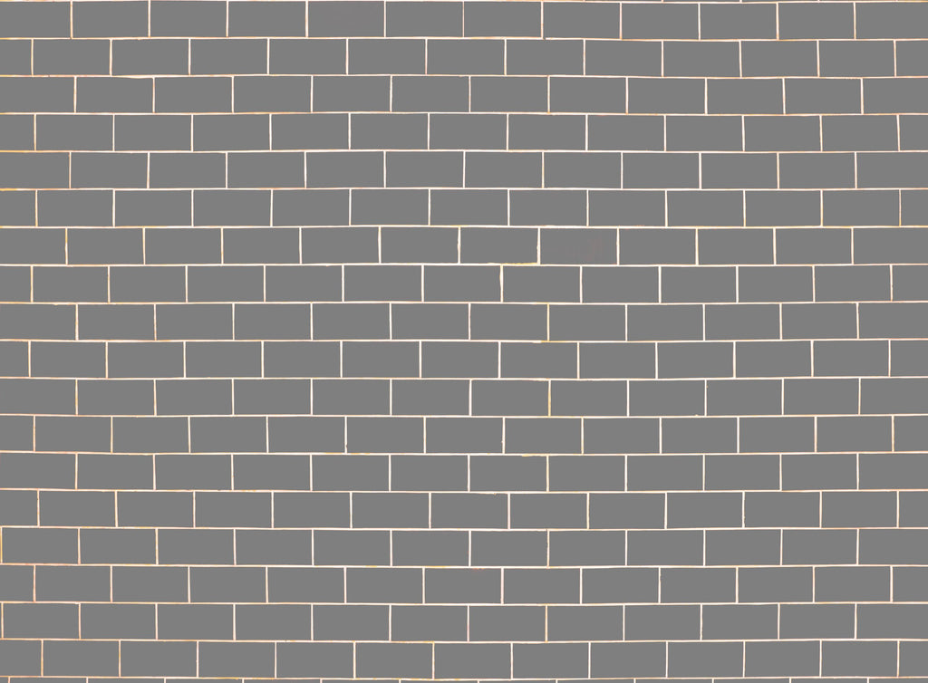 Grey Brick wallpaper with cool grey exposed brick