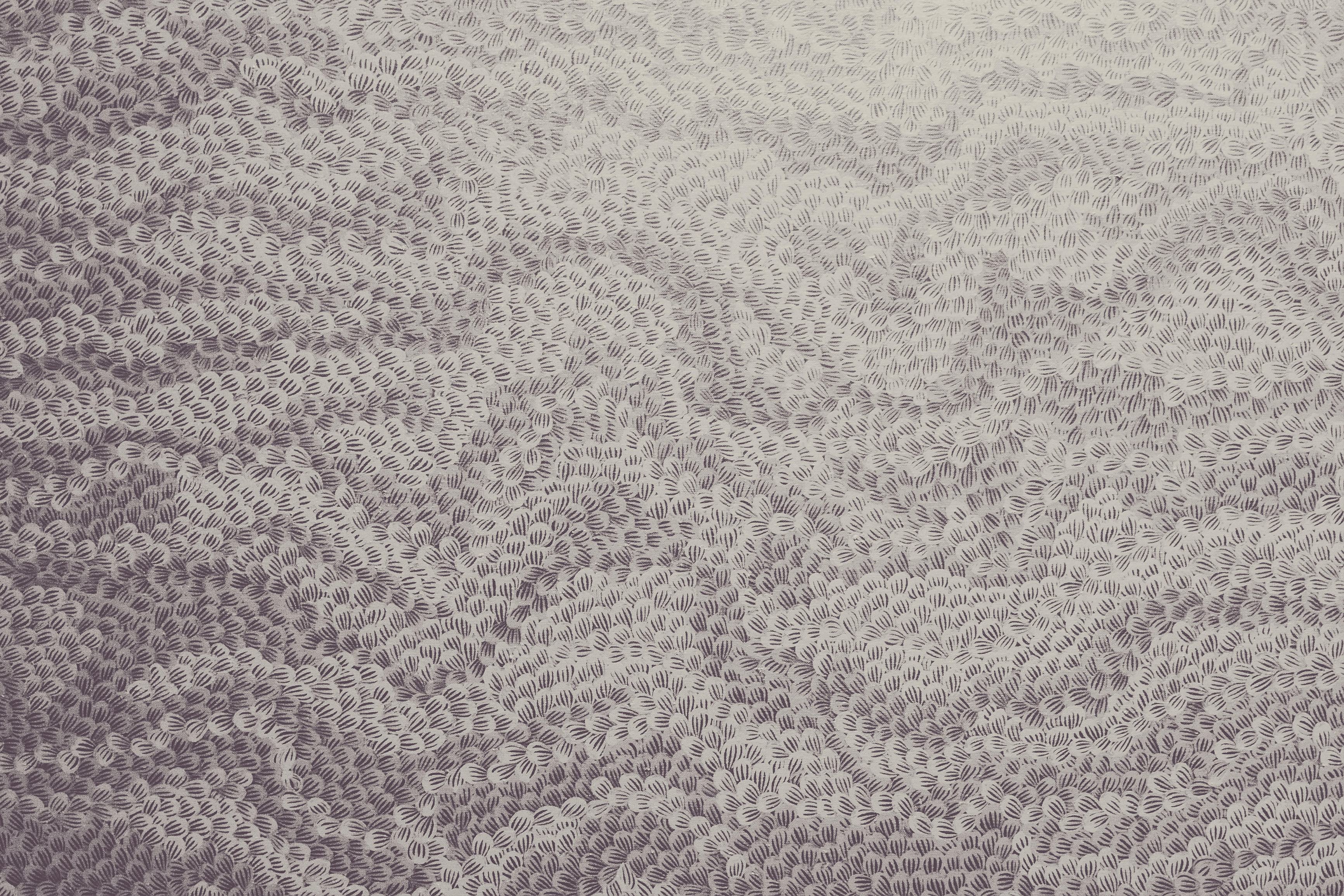 Lilac Moire Wallpaper