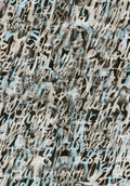 Woven Net wallpaper with blue and cream mesh