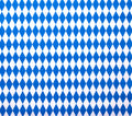 Bavarian Diamond wallpaper in blue and white diamonds