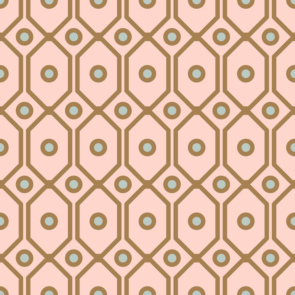 Honey Blush, peel and stick wallpaper