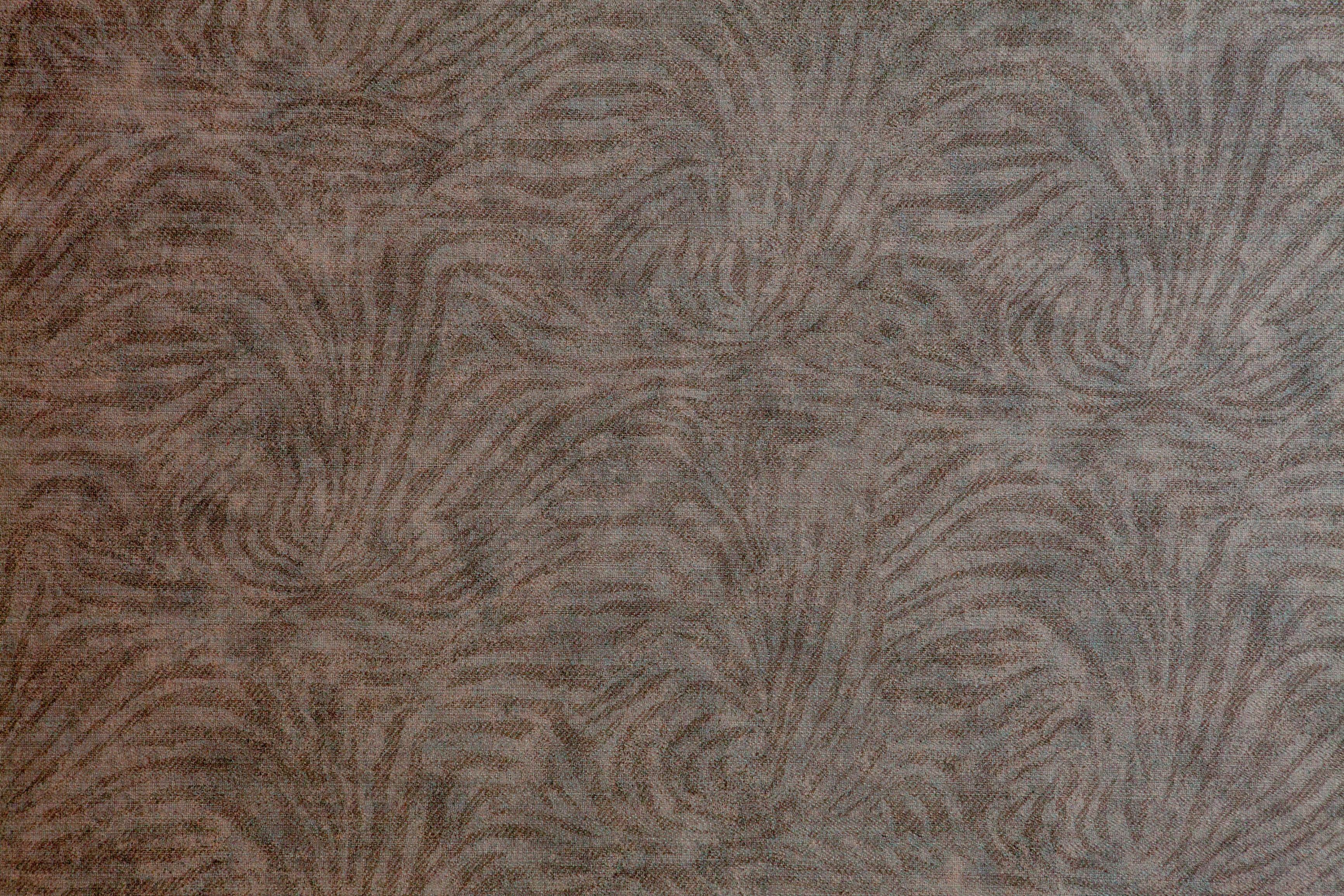 Tortoise Marble wallpaper in warm brown swirls