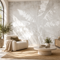 Banana Silhouette, peel and stick wallpaper styled on a feature wall