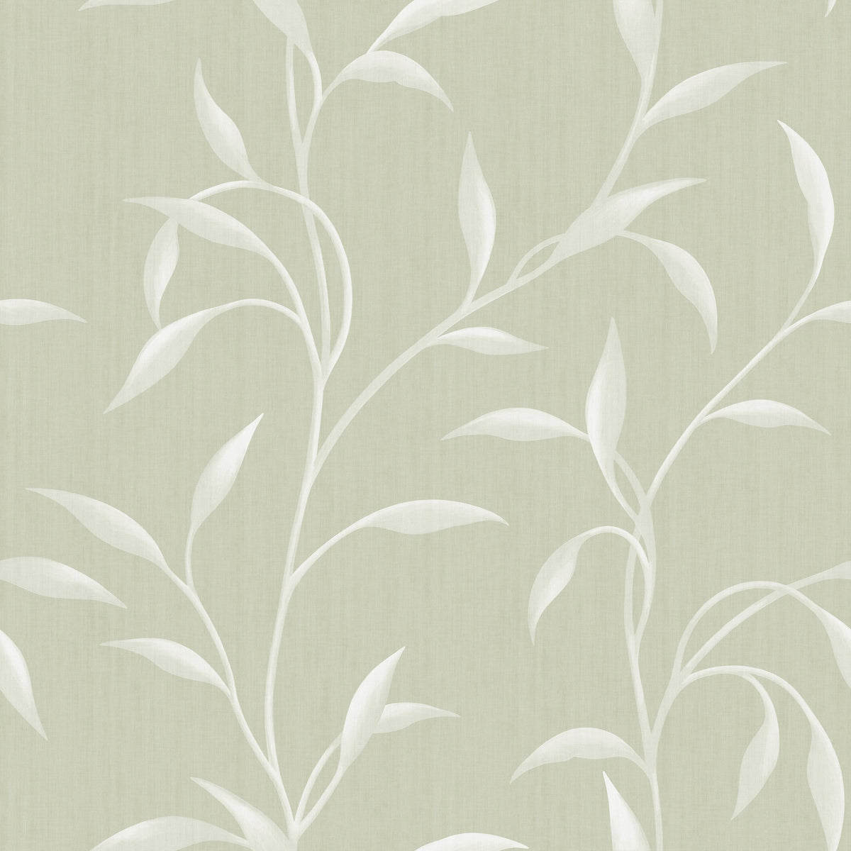 Leafy Vine in Light Natural by Sarah Thorpe, peel and stick wallpaper