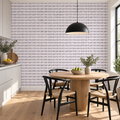 Mesh Grid, peel and stick wallpaper styled on a feature wall