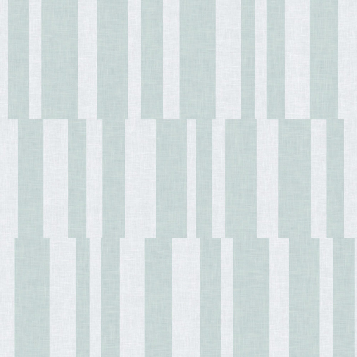 Modern Geometric Stripe in Aqua Blue by Sarah Thorpe, peel and stick wallpaper