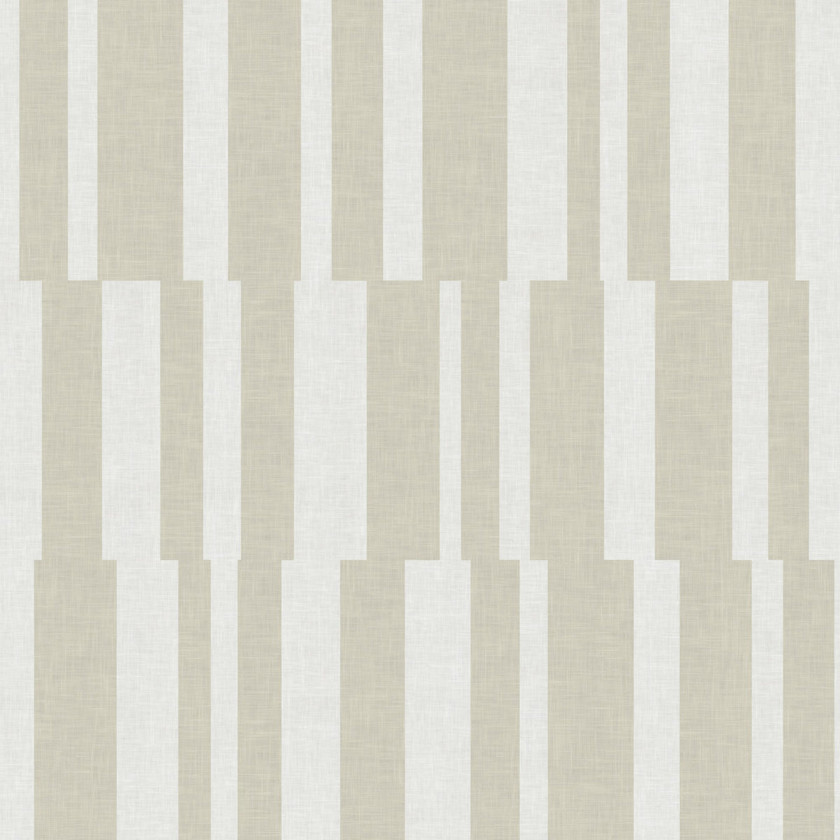 Modern Geometric Stripe in Light Beige by Sarah Thorpe, peel and stick wallpaper