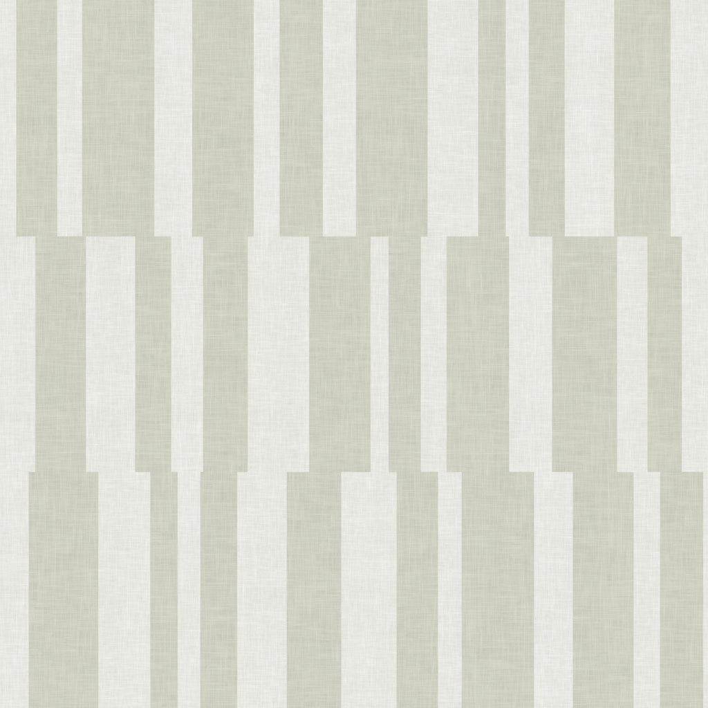 Modern Geometric Stripe in Natural Stone by Sarah Thorpe, peel and stick wallpaper