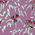 Silver Princess & Wattlebird by Trudy Rice — Pink