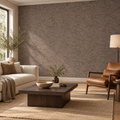 Tortoise Marble, peel and stick wallpaper styled on a feature wall
